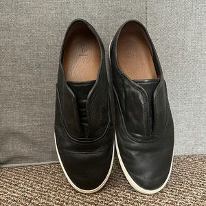 Black Frye Slip On Sneakers